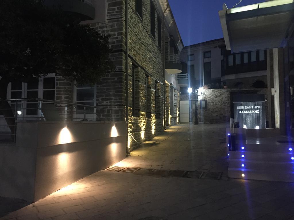 Klities Guest House Polygyros Bagian luar foto